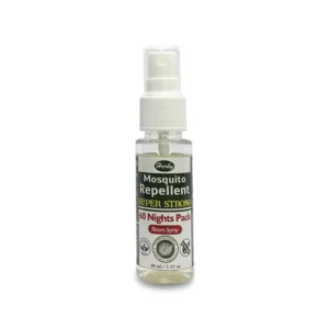 Jain-Friendly Super Strong Mosquito Repellent | Food-Safe Spray | 60 Nights Pack