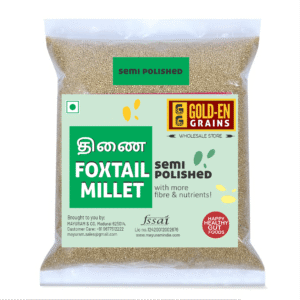 Foxtail Millet -Cleaned & Soaked