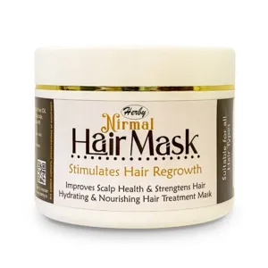 Herby Nirmal Hair Mask - For HairFall, Anti-Dandruff & Hair Greying - 100g