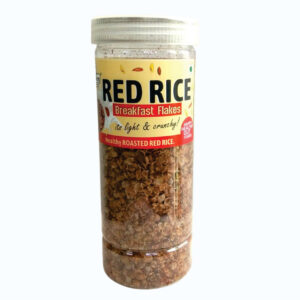 Roasted Red Rice Flakes