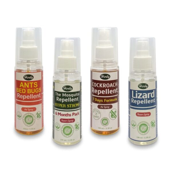 Sample Insect Repellants Repellents Combo - Mosquito, Cockroach, Ants and Bugs, Lizard Repellent ...